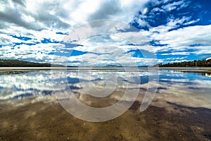 Tasmania reflected