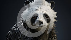 Tasmanian Panda: A Unique 3d Rendering With Chinese Cultural Themes photo