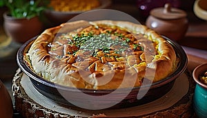 A Taste of Morocco Indulge in the Delightful Bisteeya Chicken Pie