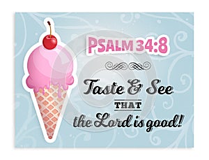 Taste and See That the Lord is Good 1