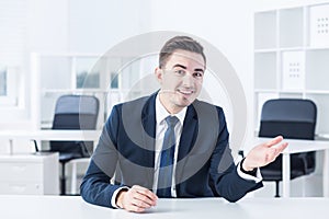 Tasteful and fashionable businessman photo