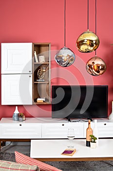 Tastefully decorated, beautiful living room