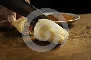 Tasty Argentinian empanada