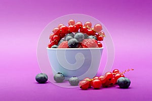 Bowl Of Summer Berries