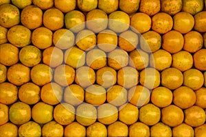 Tasty bright oranges