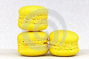 Tasty colorful macaroon