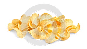 Tasty crispy potato chips