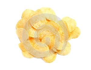 Tasty crispy potato chips