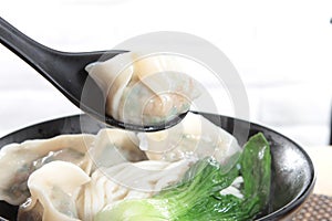 A tasty cuisine photo of dumpling