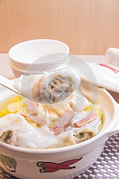 A tasty cuisine photo of dumpling