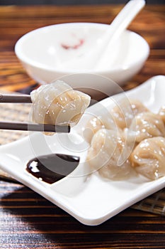 A tasty cuisine photo of dumpling