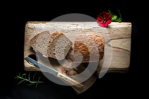 Tasty fresh baked bread