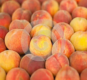 Tasty fresh peach