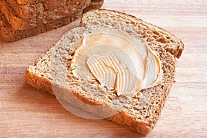 Tasty healthy wholewheat bread