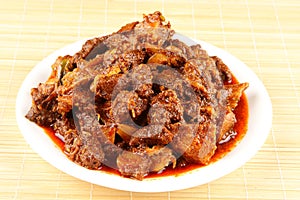 Tasty Indian mutton curry