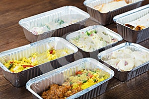 Meal In Take Away Containers photo