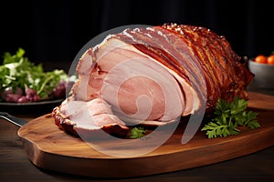 Tasty Pork ham. Generate Ai