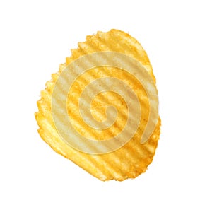 Tasty ridged potato chip