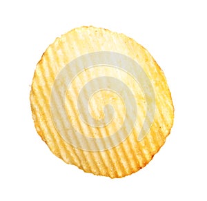 Tasty ridged potato chip