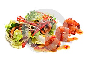 Tasty salad or apetizer