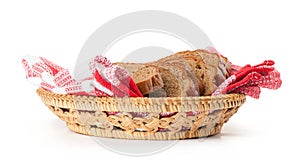 Tasty sliced rye bread