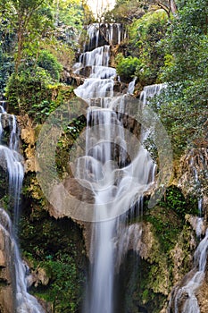 Tat Kuang Si Waterfalls at Luang Prabang, Laos