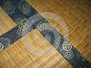 Tatami floor - detail photo