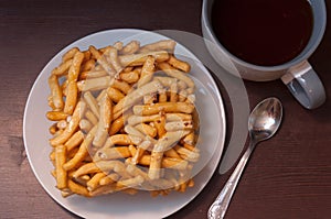 Tatar and Bashkir dish - chack-chack