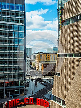 Tate Modern Tavatnik Building in London (hdr)