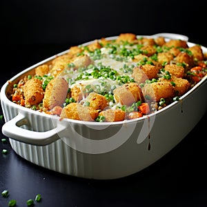 Tater Tot Hotdish: Unique Casserole with Tater Tots
