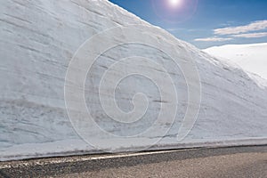 Tateyama Kurobe Alpine Route and Beautiful landscape