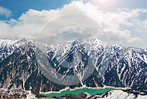 Tateyama Kurobe Alpine Route and Beautiful landscape