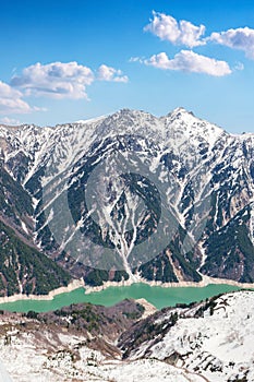 Tateyama Kurobe Alpine Route and Beautiful landscape