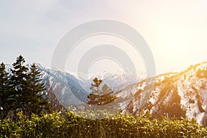 Tateyama Kurobe Alpine Route and Beautiful landscape