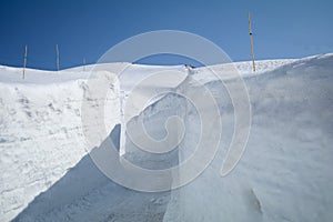 Tateyama Kurobe in Japanese Alps,Japan.