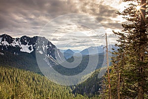 Tatoosh Mountains in Mount Rainier National Park