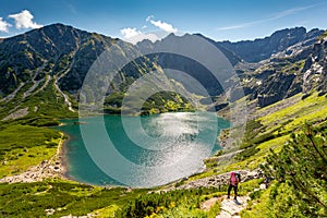 Tatra mountain, Poland. Czarny Staw G?sienicowy lake