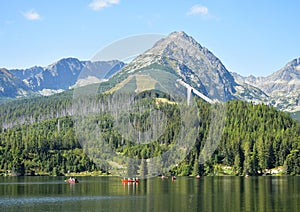 Tatry na Slovensku podzimní čas