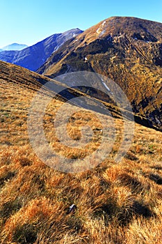 Tatra Mountains in autumn colors, Zakopane, Poland