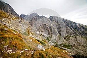 Tatry v oblakoch.