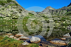 Tatra Mountains in Slovakia, beautiful mountain landscape