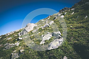 Tatry na Slovensku pokryté mraky