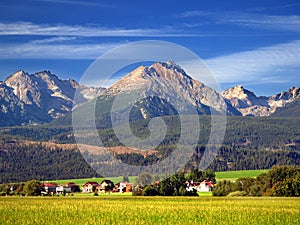 The Tatra Mountains in Summer