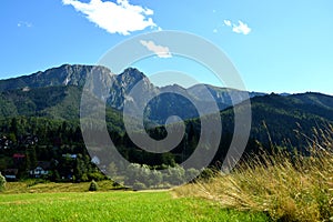 Tatra mountains view form Zakopane