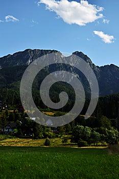 Tatra mountains view form Zakopane