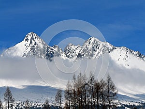 Tatra mountains in winter