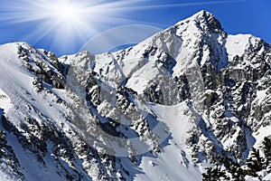 Tatra mountains at winter