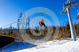 Tatranska Lomnica, the popular ski resort in High Tatras