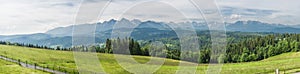 Tatras hills panorama photo