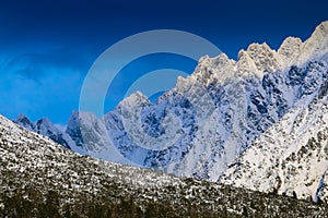Tatras mountains peaks
